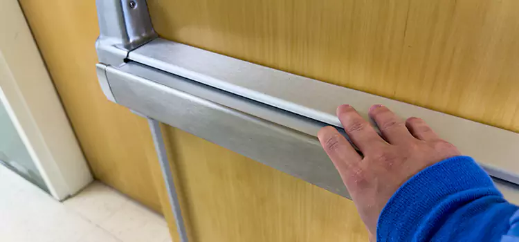 Installing a Push Bar on a Door South El Monte